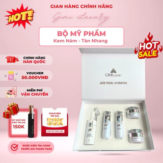 Bộ Mỹ Phẩm Kem Nám, Tàn Nhan GiMi Luxury Hàn Quốc Vỏ Trắng Dưỡng Trắng Da Mới Nhất 2023 - Mỹ Phẩm Chính Hãng