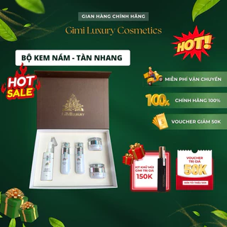 [ Mỹ phẩm chính hãng] Bộ Mỹ Phẩm Kem Nám, Tàn Nhan COSMETICS Vỏ nâu dưỡng trắng da mới nhất 2023