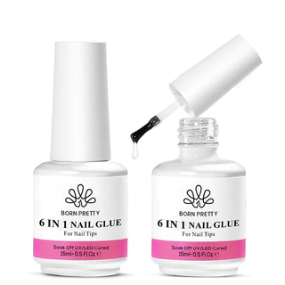 Glue gel 6in1 Born Pretty cứng móng úp móng siêu bền