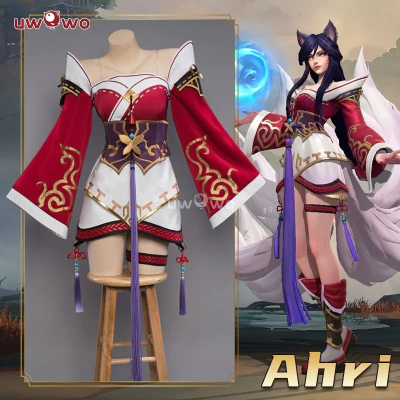 [ORDER] Trang phục COSPLAY Ahri skin Hỏa Hồ Ly LOL (có feedback hãng)