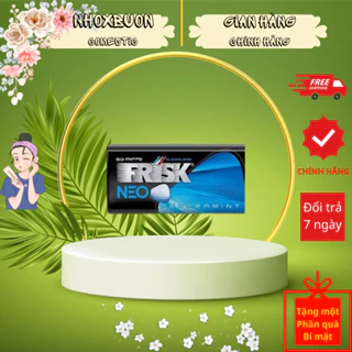 Kẹo ngậm bạc hà Frisk Neo Peppermint Nhật Bản kẹo , thơm miệng, sảng khoái