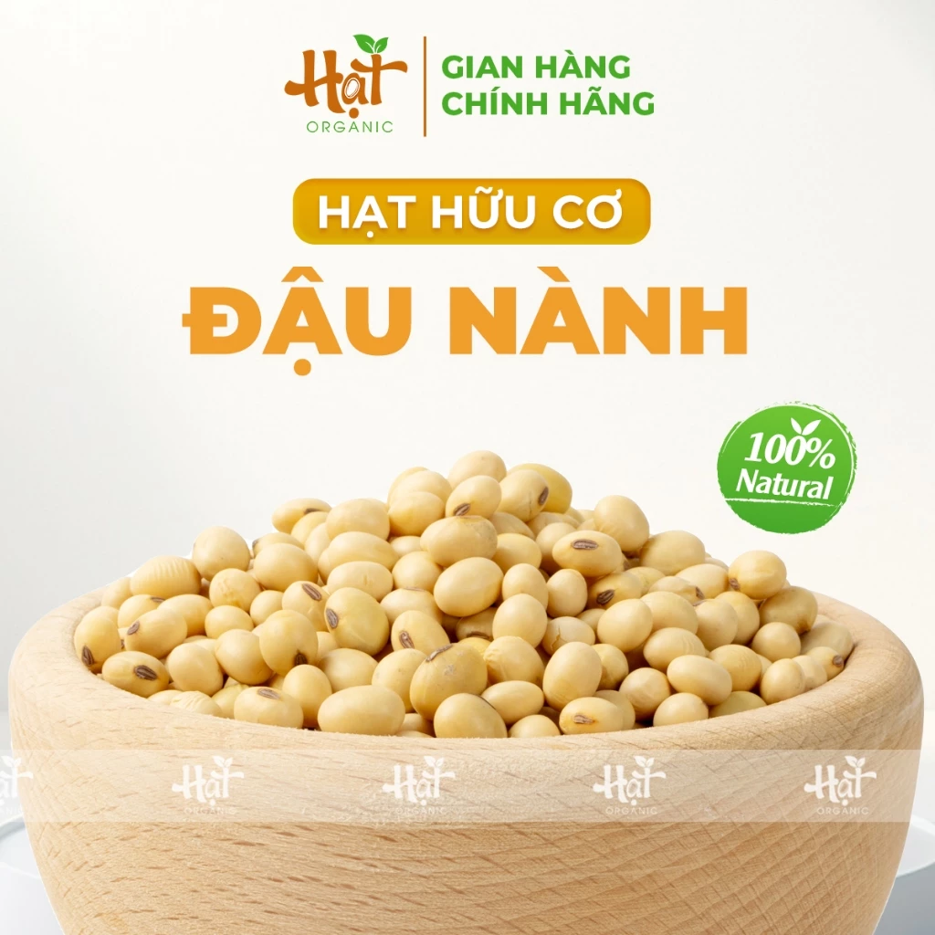 HẠT ĐẬU NÀNH SỐNG - NẤU SỮA HẠT, LÀM ĐỒ ĂN - ĐÓNG GÓI CHÂN KHÔNG 500G