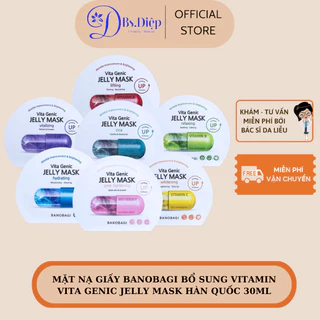 Mặt Nạ Giấy Banobagi Bổ Sung Vitamin Vita Genic Jelly Mask Hàn Quốc 30ml