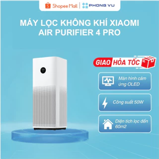 Máy lọc không khí Xiaomi Air Purifier 4 Pro - Bảo hành 12 tháng