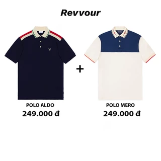 Combo 2 Áo Polo Aldo + Polo Mero ( Độc Quyền Revvour )