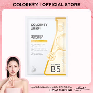 [QUÀ TẶNG - KHÔNG BÁN] Một Miếng Mặt Nạ Giấy Màu Vàng COLORKEY LUMINOUS Vitamin B5