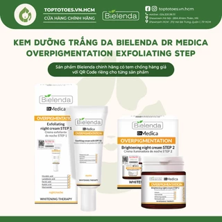 Kem dưỡng trắng da Bielenda Dr Medica Overpigmentation Exfoliating & Brightening