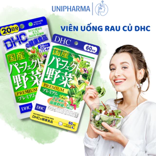 Viên Uống Rau Củ DHC Giúp Tiêu Hoá Tốt, Nâng Cao Sức Khoẻ, DHC, Unipharma, 20 ngày, 30 ngày, 60 ngày