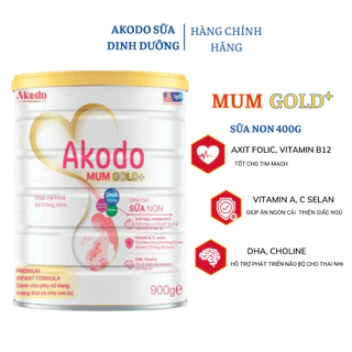 Sữa Bột Dinh Dưỡng Akodo Mum Cung Cấp Dinh Dưỡng Cần Thiết Cho Cả Mẹ Và Bé 400gr