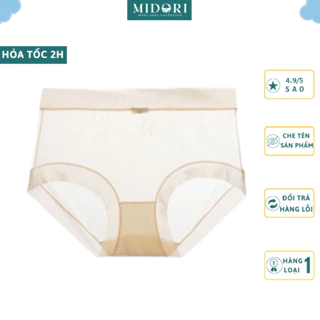 Quần lót nữ thun lạnh cao cấp tôn dáng mềm mại đính nơ gợi cảm và quyến rũ MIDORI L896