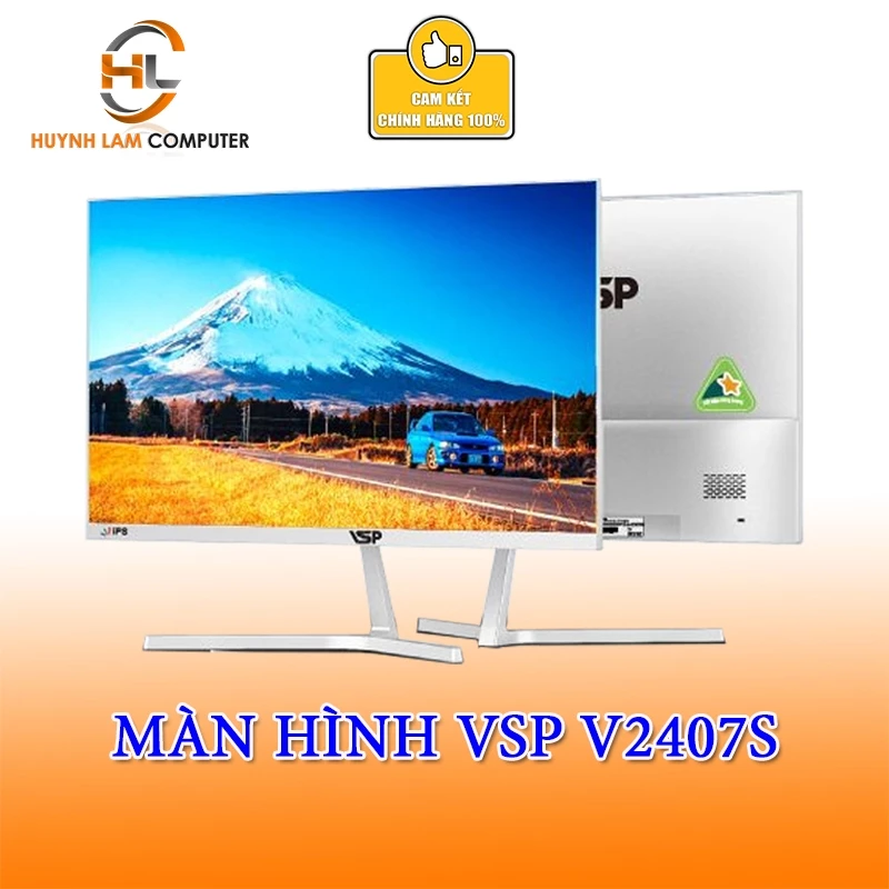 Màn hình VSP V2407S 24" IPS 75hz- Hàng chính hãng