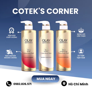 Sữa tắm dưỡng trắng da Olay B3+ Thái Lan 500ml, sữa tắm trắng da cấp ẩm và đàn hồi cho da