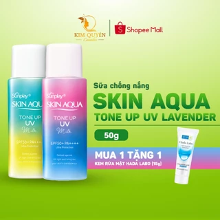 [Mã ICBTUE2543 giảm 25K đơn 149K] Sữa chống nắng Sunplay Skin Aqua Tone Up UV Milk SPF 50+ PA++++50g