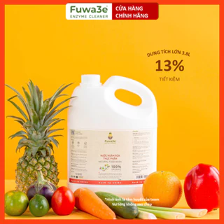 Nước ngâm rửa rau củ quả enzyme sinh học từ vỏ dứa Fuwa3e 3.8L