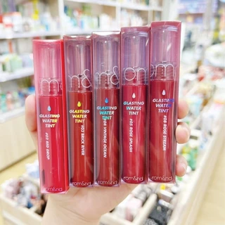 Son Tint Bóng Romand Glasting Water Gloss (Căng Mọng, Mịn Mượt) {Từ 01 - 17}