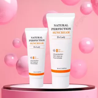 Kem chống nắng Dr Lady SPF 50+/ PA++++Nâng tone,giúp kiềm dầu siêu đỉnh,ko bết dính, hợp mọi loại da 60ml