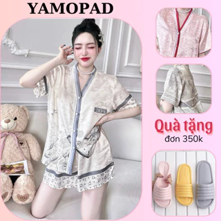 Đồ bộ Pijama đùi nữ ngủ chất lụa cao cấp có big size mẫu mã đa dạng họa tiết dễ thương sang trọng