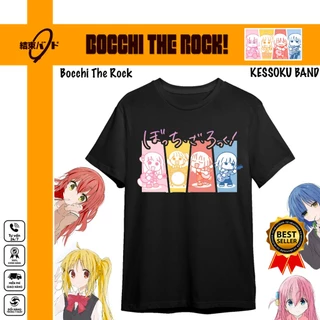 Áo Thun Tay Ngắn H3 Bocchi The Rock Anime Kita , Hitori , Ryou & Ijichi  Mới | BOCCHI STORE