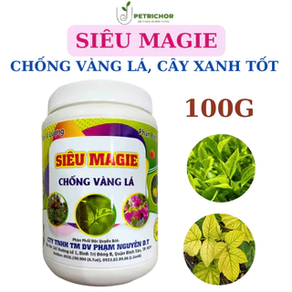 Siêu Magie chống vàng lá xoắn đọt hũ 100g