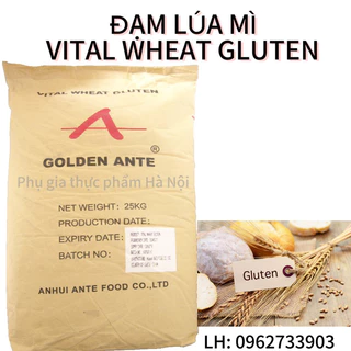 1kg VITAL WHEAT GLUTEN- Bột lúa mì, Bột mì căn làm chả lụa, chả chay…