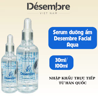 Serum dưỡng ẩm Desembre Hydro Science Facial Aqua Treatment Concentrate - Tinh chất cấp ẩm
