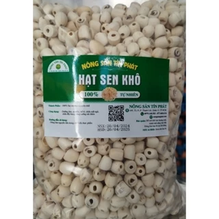 ✅[HÀNG LOẠI 1] 1KG HẠT SEN KHÔ Thơm Ngon Bùi Vị Ngọt Thanh _ nấu chè sâm bổ lượng, gà tiềm hạt sen, Xôi hạt sen