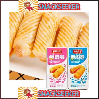 [HOT] Chả cá cuộn ăn liền cay thơm - SNACKSEEKER - Đồ ăn vặt Trung Quốc