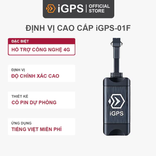 Định Vị Xe Máy Ô Tô iGPS-01F Cao Cấp - Độ Chính Xác Cao - Ứng Dụng Miễn Phí - Bảo Hành 12 Tháng