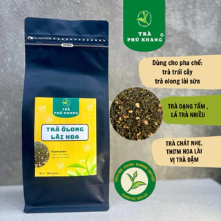 Trà Olong lài, Olong hoa nhài. Nguyên liệu pha chế đậm vị (500Gram)