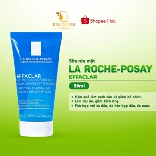 Gel Rửa Mặt La Roche-Posay Dành Cho Da Dầu, Nhạy Cảm