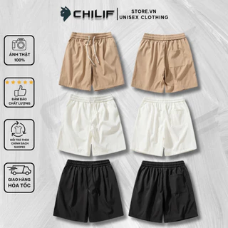 Quần shorts kaki Unisex Nam Nữ siêu đep ( form Basic cực dễ phối đồ chất kaki mịn đep)