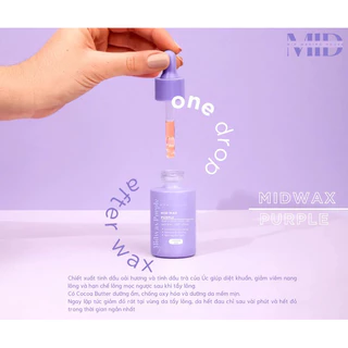 MID WAX PURPLE- KEM DƯỠNG SAU WAX/ TRIỆT LÔNG-LAVENDER-30ML