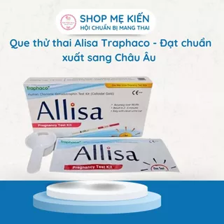 Que thử thai Alisa Traphaco - Đạt chuẩn xuất sang Châu Âu - Nhanh Chóng Chính Xác Mọi Thời Điểm Trong Ngày (Hộp 1 Que)