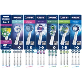 Đầu Bàn Chải Điện Oral-B Braun - Đủ Loại Đầu Thay Thế Bàn Chải Oral B