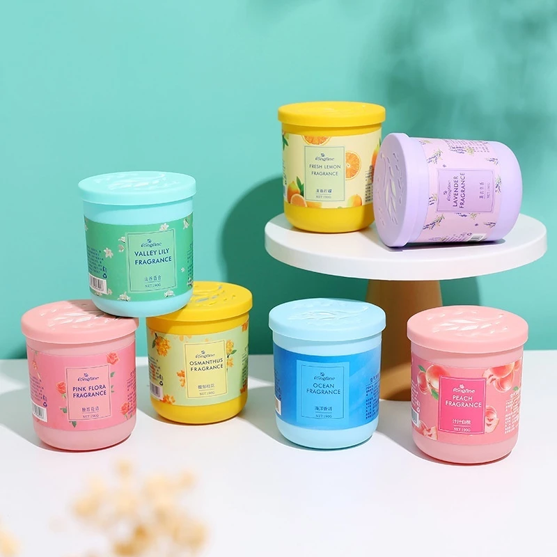 Sáp thơm phòng hương hoa - sáp khử mùi nhà vệ sinh, phòng ngủ,ô tô 7 mùi hương an toàn hộp 190g
