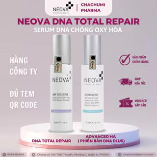 Serum Neova DNA Total Repair và Neova Advanced HA - Serum Phục Hồi Cấp Ẩm Chống Oxy Hóa