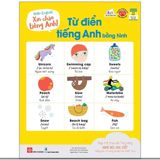 Sách - Xin chào tiếng Anh!- Từ điển tiếng Anh bằng hình