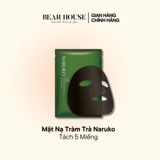 Mặt nạ giấy Naruko tea tree shine control & blemish clear mask 5 miếng