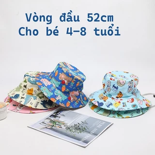 Mũ rộng vành cho bé từ 4-8 tuổi mới nhất 2024