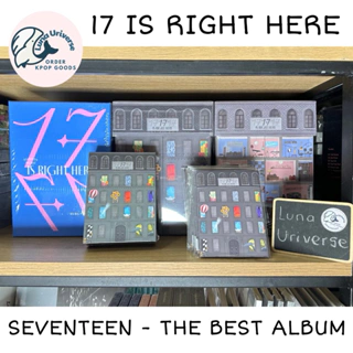 Bộ ảnh album SEVENTEEN - 17 IS RIGHT HERE nguyên seal chính hãng