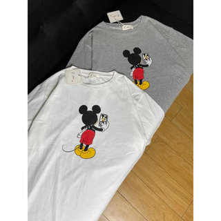 Áo Thun Form Oversize Rộng In Hình Mickey - M01