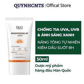 (XT) Kem chống nắng Dr G Cam Brightening Up Sun+ SPF50+ PA+++ 50ml