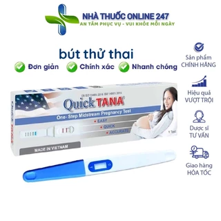 Bút thử thai trực tiếp Quick Tana, bút thử thai phát hiện sớm, test nhanh, chính xác