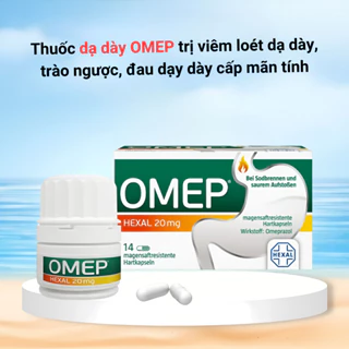 Dạ dày omep, hộp 14 viên