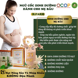 Ngũ cốc mẹ bầu cao cấp HuongFarm_21 hạt (không đậu nành)