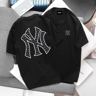 Áo Phông MLB nam nữ , Áo Thun MLB Nam Nữ sao đen In Nhiệt Cao Cấp Chất Liệu 100% Cotton Co Giãn 2 Chiều