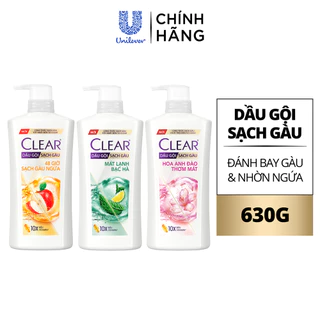 Dầu gội Clear 630g