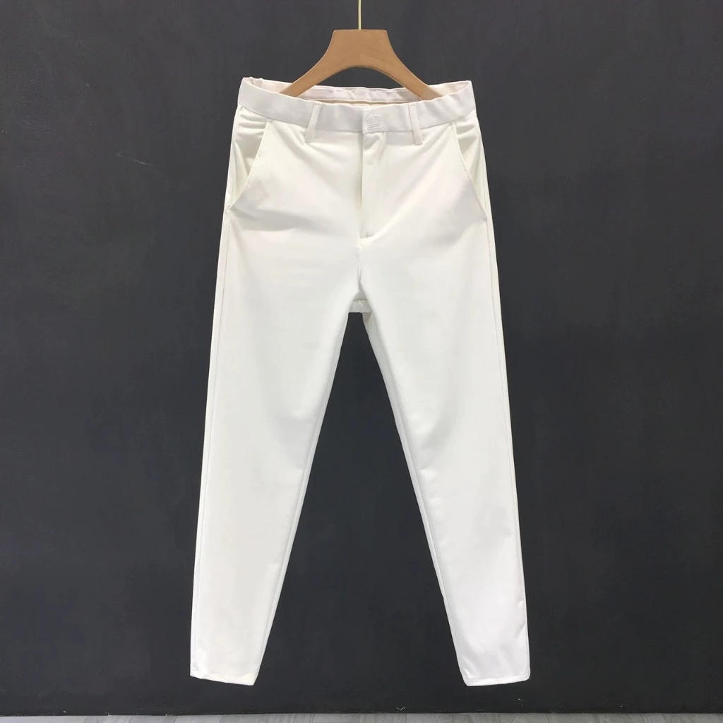 CÓ SIZE ĐẠI_ Quần Tây Nam Thêu Cao Cấp Trẻ Trung Sang Trọng dáng body Hàn Quốc Trơn Menswear X1 QTN