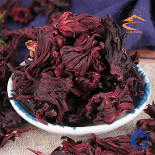 Hoa Atiso đỏ Tây Bắc nguyên bông loại 1, trà hoa dâm bụt, bụp giấm khô (Hibiscus) sấy khô từ hoa atiso đỏ tươi