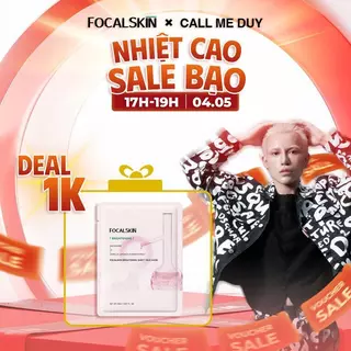 【CHỈ LIVESTREAM】【DEAL 1K】FOCALSKIN Mặt Nạ BrightBalance hỗ trợ dưỡng da sáng khỏe